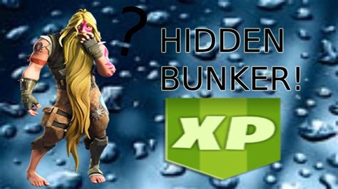 How To Find A Hidden Bunker Location Fortnite Youtube