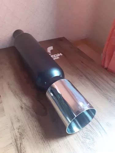 Abafador Escapamento Esportivo Ponteira Inox Polegadas Frete Gr Tis