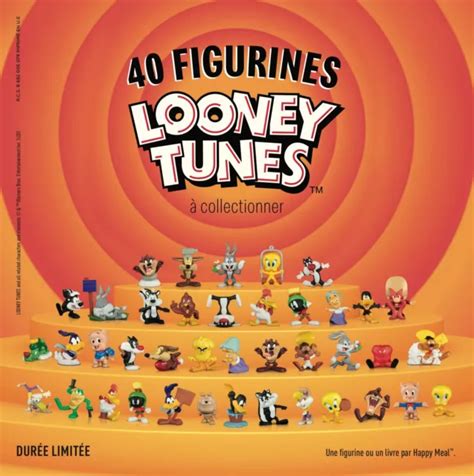 LOONEY TUNES COMPLETE Collection 40 McDonald S Happy Meal Mc Do Toons