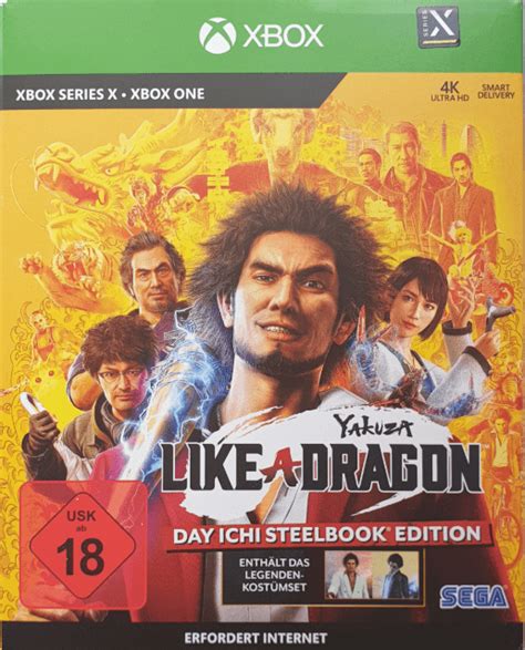 Yakuza Like A Dragon Day Ichi Steelbook Edition Microsoft Xbox