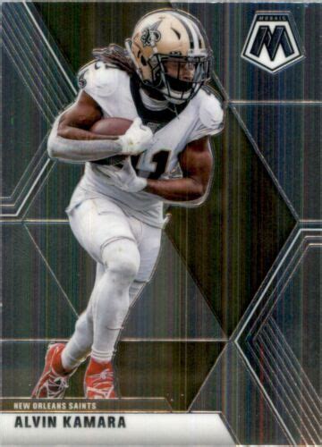 2020 Panini Mosaic Football Card Alvin Kamara New Orleans Saints 144