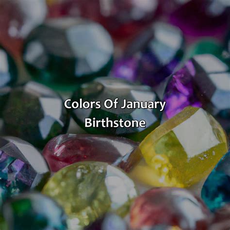 What Color Is January Birthstone - colorscombo.com