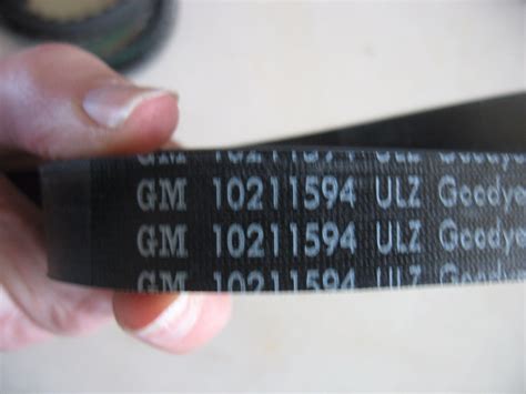 Nos Gm Serpentine Belt 10211594 Ebay