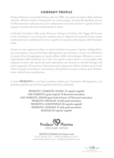 Probiotic Gse Symbiotic Junior Gusto Frutti Di Bosco Prodeco Pharma