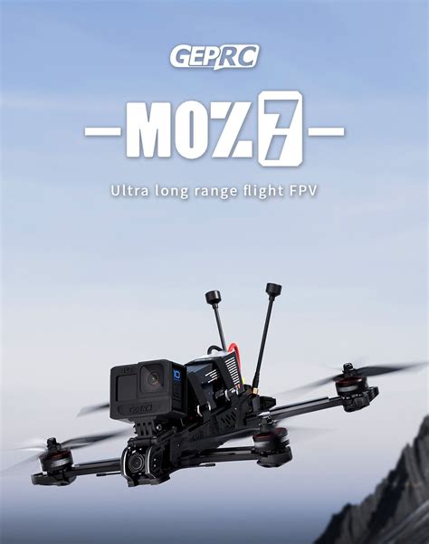 GEPRC MOZ7 HD Wasp Long Range FPV - Choose Receiver Type — Pyrodrone
