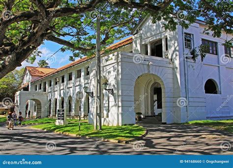 Galle Fort S District Court Sri Lanka UNESCO World Heritage Editorial