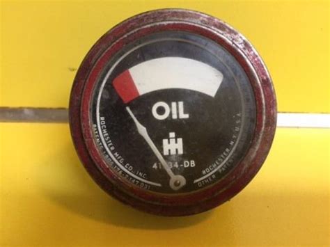 Sell Vintage Gauge Engine Oil Pressure Db Rochester