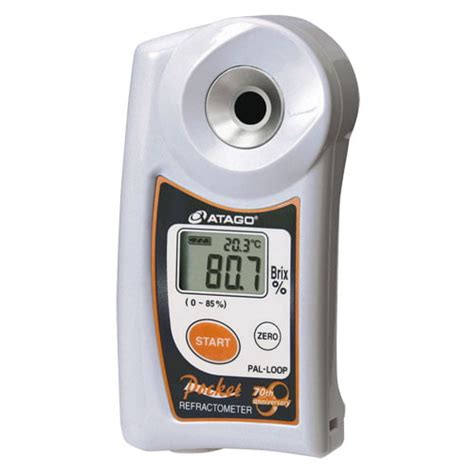 Atago Digital Hand Held Pocket Refractometer Pal Loop Pt Prolabmas