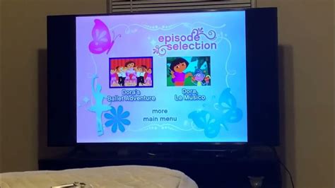 Dora The Explorer Doras Ballet Adventures Dvd Menu Walkthrough Youtube