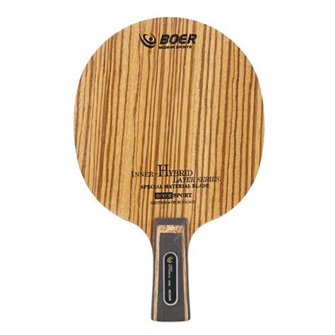 Buy BOER 7 Ply Arylate Carbon Fiber Table Tennis Blade Lightweight Ping ...