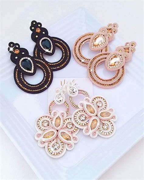 Handmade Jewelry Manufacturers Joyas Soutache On Instagram Aretes