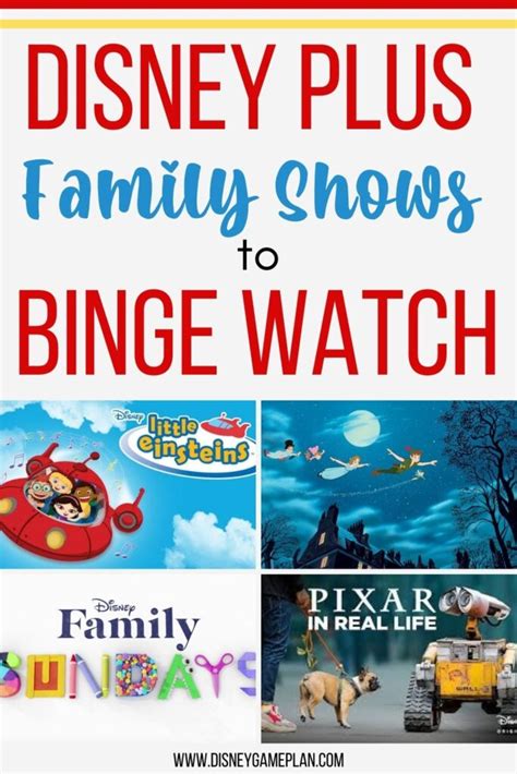 Disney Plus Family Content to Binge-Watch Together - The Disney Game Plan