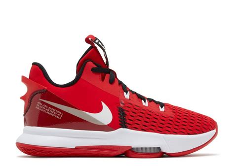 LeBron Witness 5 'University Red' - Nike - CQ9380 601 - university red ...