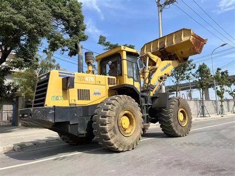 Komatsu Wa With Low Working Hours Used Komatsu Shovel Loader Japan