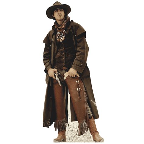 Sp Outlaw Bandit Cowboy Yellowstone Western Cardboard Cutout