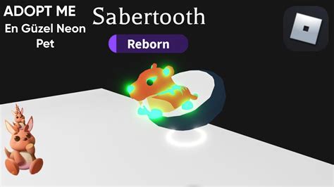 Neon Sabertooth Adopt Me Youtube