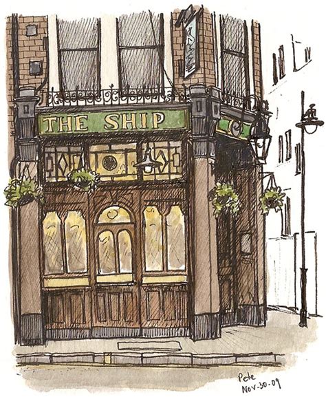 Pub Drawing At Explore Collection Of Pub Drawing