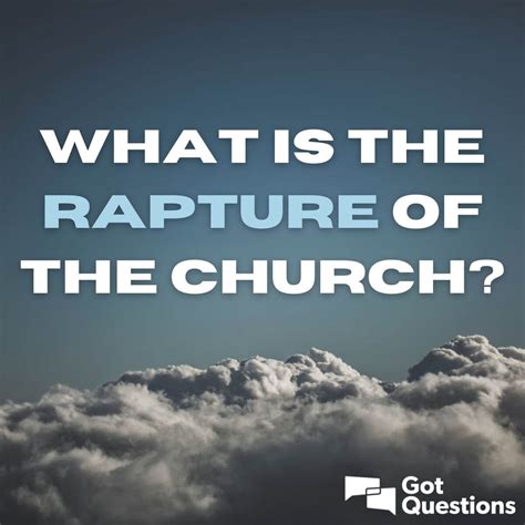 What is the rapture of the church?