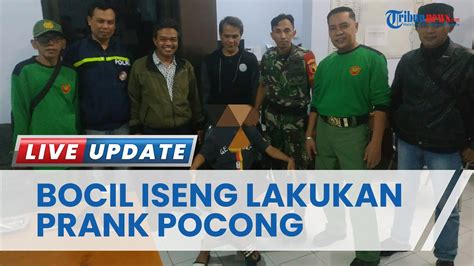 Alasan Bocil Lakukan Prank Pocong Hingga Buat Ojol Jatuh Dari Motor