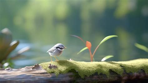 Premium AI Image | animated bird HD 8K wallpaper Stock Photographic Image