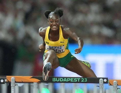 Amazing Ackera Into First World Champs 100mh Final Jamaica Observer