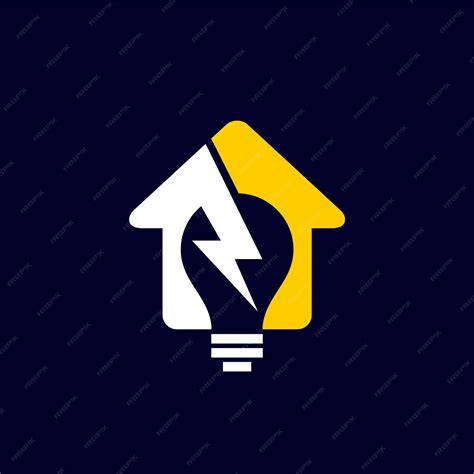 Premium Vector House Electric Logo Electrical Logo