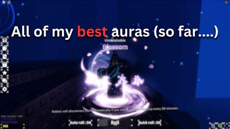 The Best Auras I Got Out Of 500k Rolls Compilation Sols RNG 1 In 20m