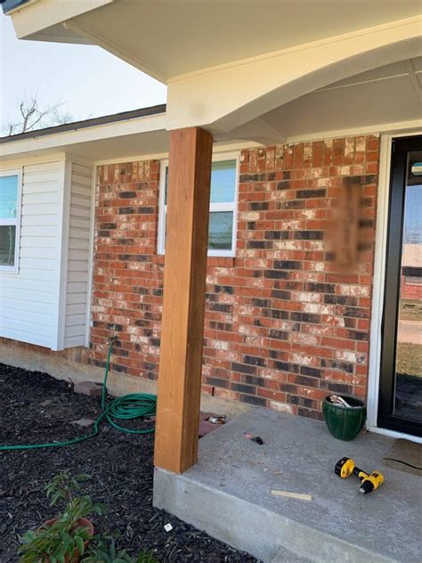 How To Wrap Porch Posts With Wood Step By Step Mama And More