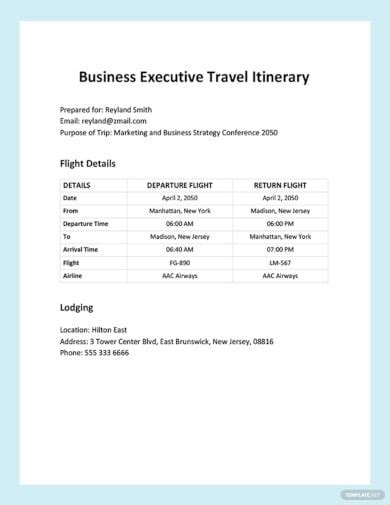 Free 42 Itinerary Templates Microsoft Word Documents Download Free