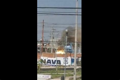 Transformador Explota En Subestación Eléctrica De Querétaro Video