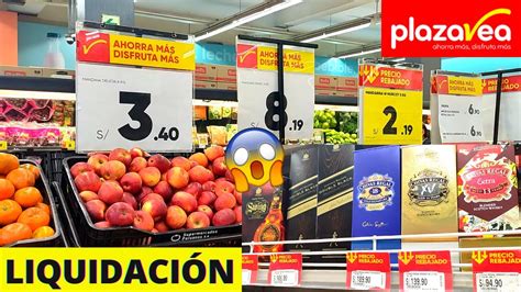 PLAZA VEA OFERTAS LIQUIDACIÓN en MILES de PRODUCTOS CATÁLOGO