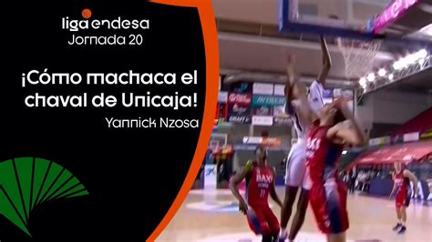 Yannick Nzosa Veloz Hacia El Matazo Liga Endesa Youtube