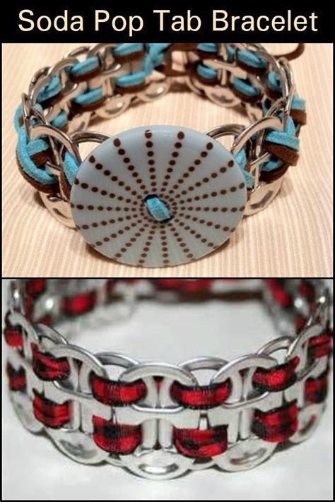 Cute Soda Pop Tab Bracelets Fun Steps Pop Tabs Pop Tab Bracelet