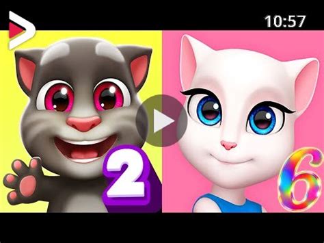 My Talking Tom Vs My Talking Angela Escapes All Levels Android