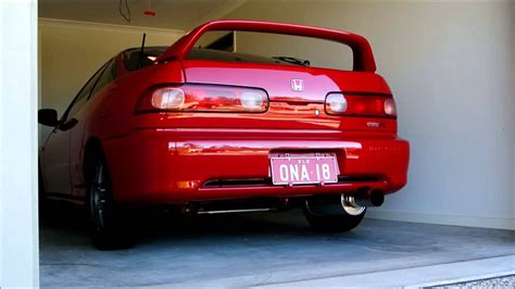 Dc Integra Type R Fujitsubo Power Getter Exhaust Youtube