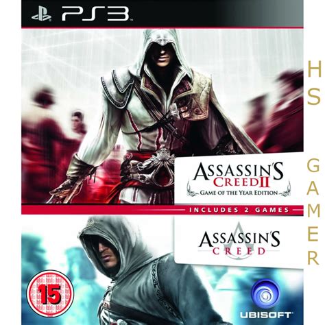 Assassins Creed Ii 2 Game Of The Year Edition And Assassins Creed Ps3