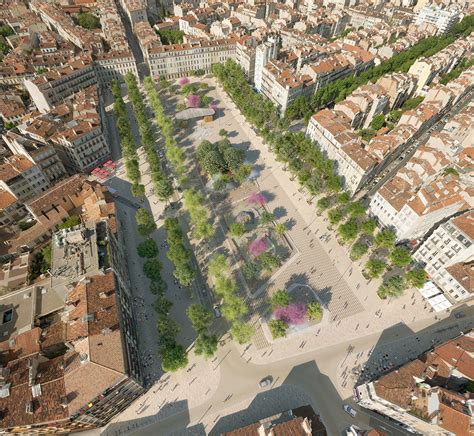 Aménagement de la Place Jean Jaurès La Plaine à Marseille Alethia