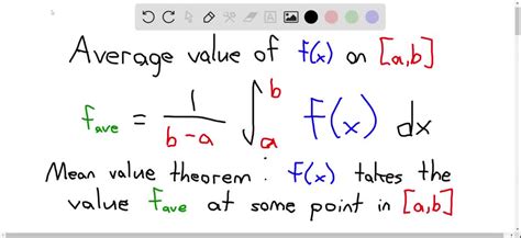 If F Is Continuous And 1 3 F X D X 8 Show That F Takes On The Value