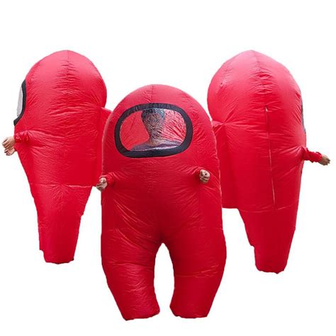 Blow Up Among US Costumes Inflatable Halloween Suit For Adult Kid