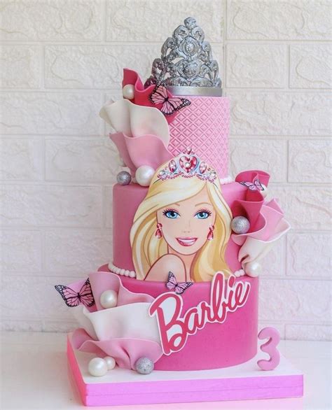 Stunning Top Barbie Themed Cake Design and Delicious Pink Cake Decorating Ideas | Barbie ...