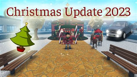 Bloxburg Christmas Update New Cars Items And More Youtube