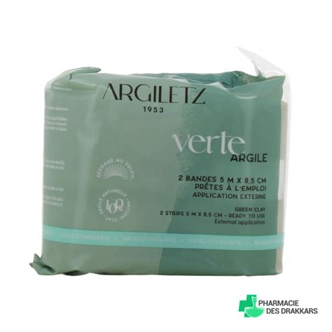 Bandes D Argile Verte Argiletz X2