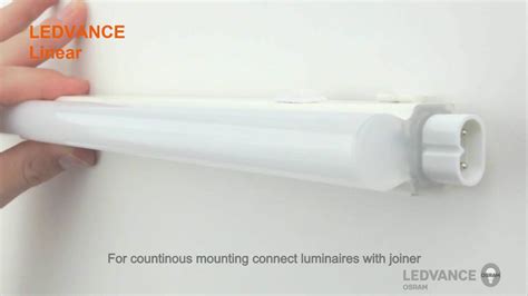 Ledvance Linear Luminaires Installation Video Youtube