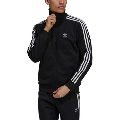 Adidas Adicolor Classics Beckenbauer Primeblue Track Top Ανδρική Ζακέτα Μαύρο The Sport Center