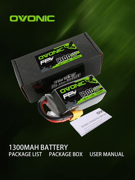 X Ovonic Mah V C S Lipo Akku Batterie F R Rc Auto Fpv