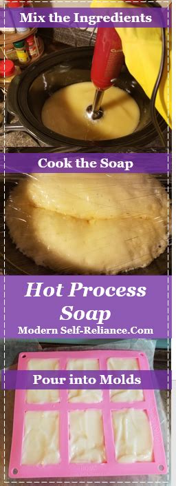 How To Make A Hot Process Soap At Home Modern Self Reliance