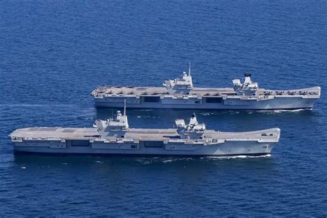 British Navy Hms Queen Elizabeth And Hms Prince Of Wales Aircraft