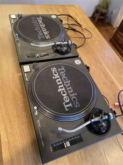 Technics Sl Mk Set Giradischi Dj Unit Diretta Coppia Nera