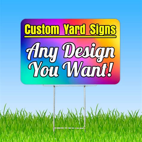 Yard Sign Designs