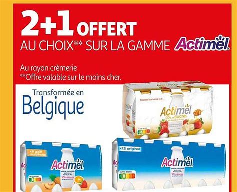 Promo La Gamme Actimel Chez Auchan ICatalogue Fr